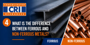 what is the difference between ferrous and non-ferrous metals? cover image
