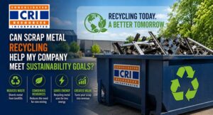 can scrap metal recycling help my company meet sustainability goals?
